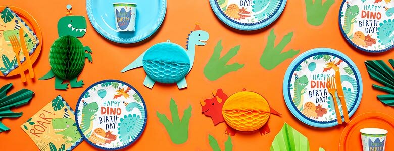 Vrolijke dino's Feestpakket