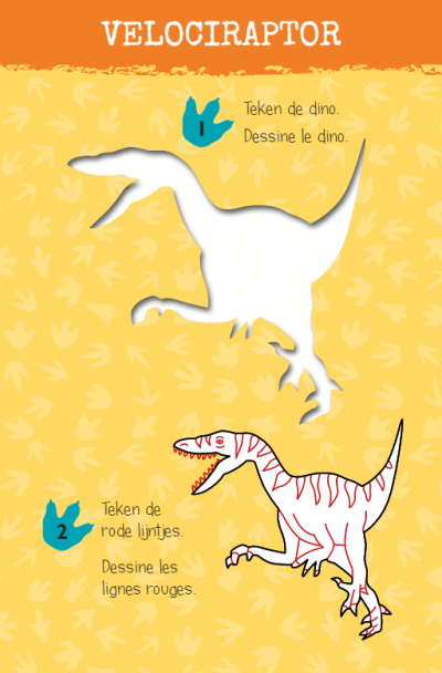 Zo teken je dinosaurussen