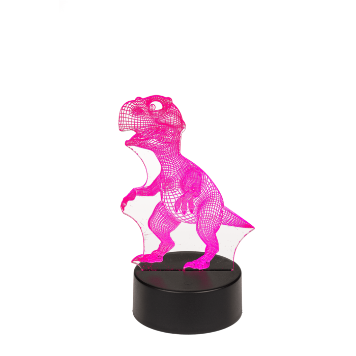 LED Nachtlamp 3D Dinosaurus -T-rex