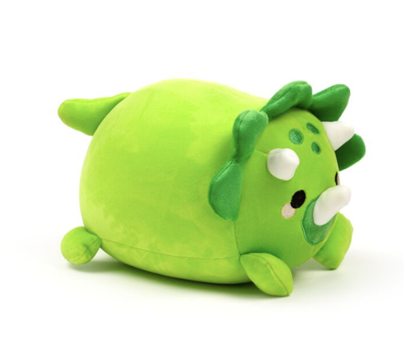 knuffel triceratops zijkant