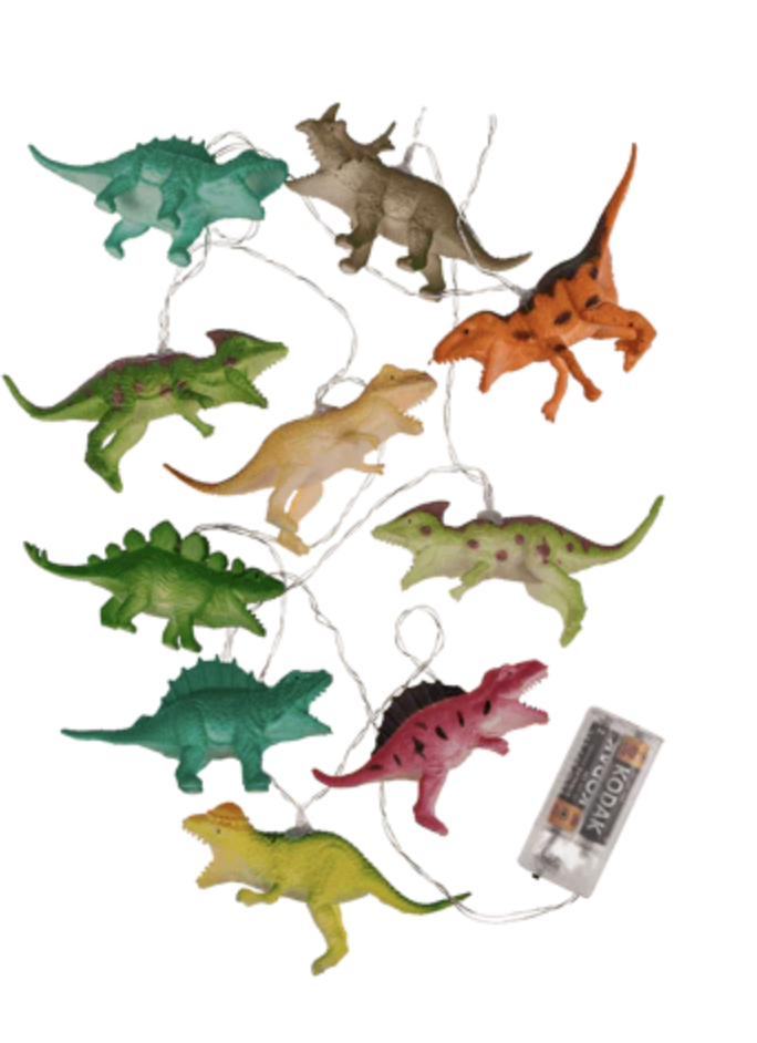 Een dino lichtketting