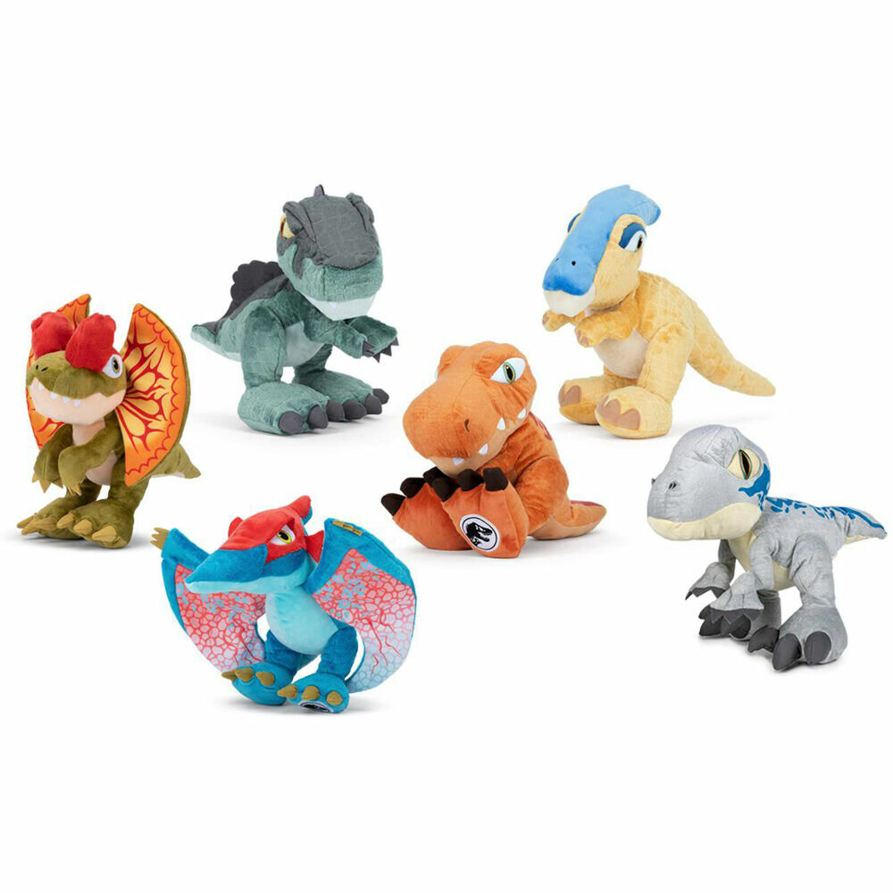 knuffels verzameld jurassic world