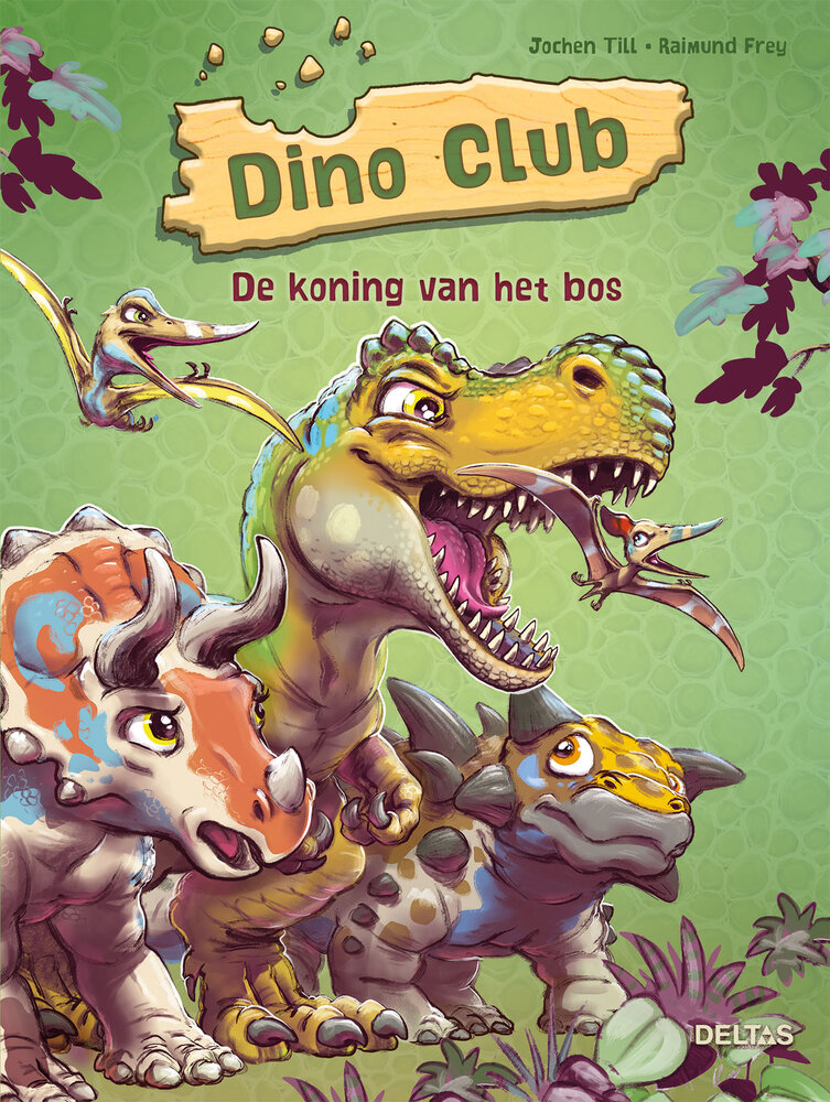 Dino club de koning van het bos