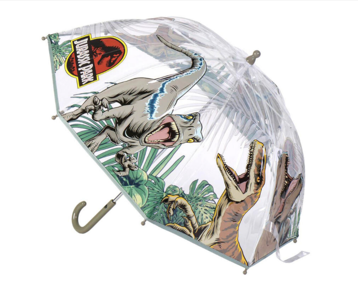 uitgeklapt 45 cm paraplu dino