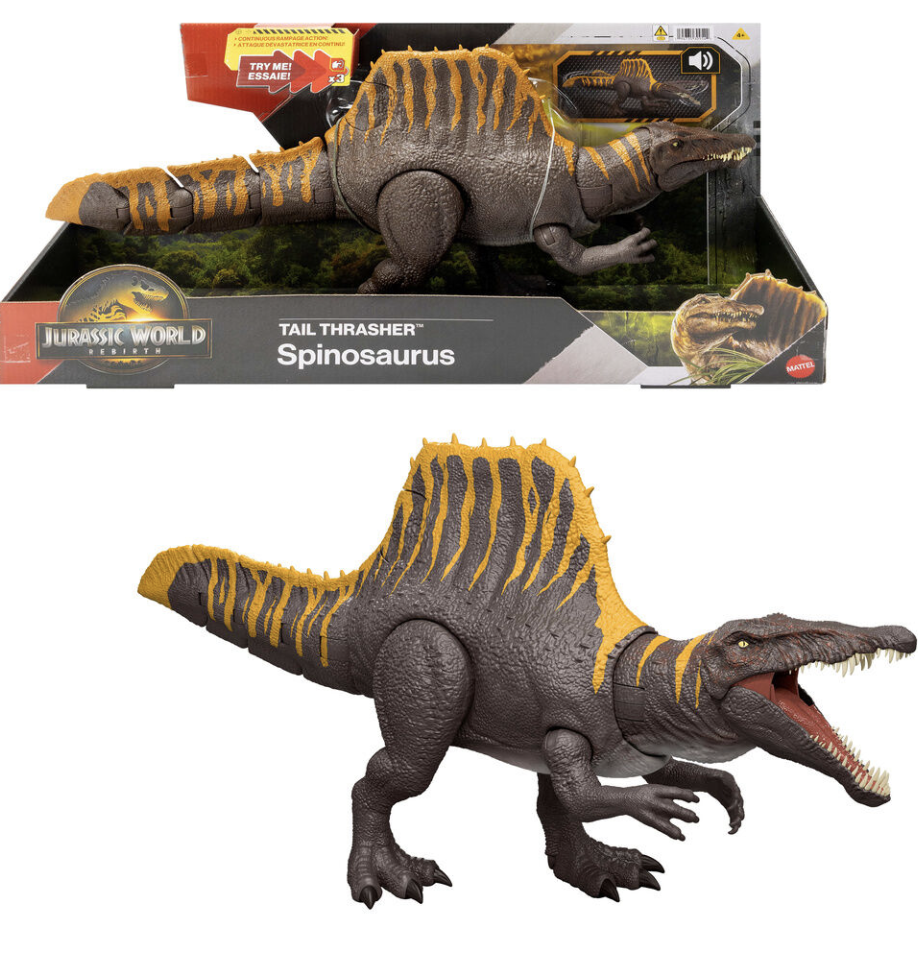 Spinosaurus uit jurassic World
