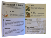 Stegosaurus 3D model met informatieboekje