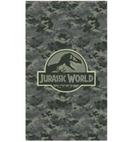 Jurassic World Strandlaken Logo Dino Trex