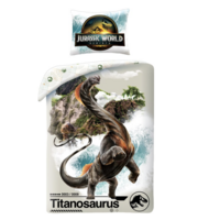 Jurassic World Dekbedovertrek Titanosaurus  140 x 200 cm 70 x 90 cm