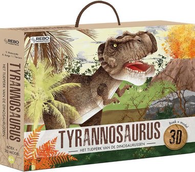 Tyrannosaurus 3D model + informatieboekje