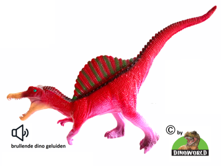 Spinosaurus met geluid