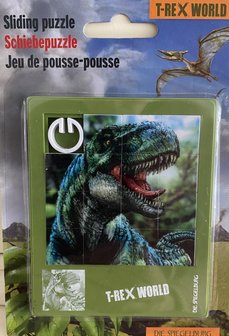 schuifpuzzel T-rex