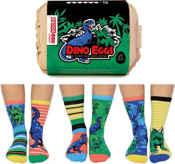 Dinosaurus sokken - Odd Socks - maat 30,5 / 39