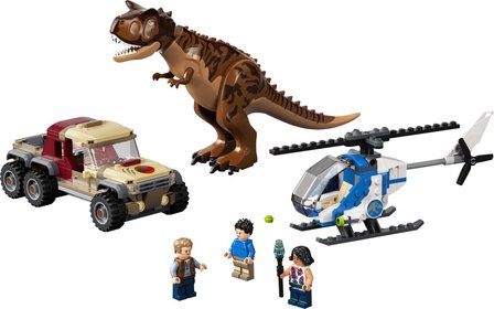 LEGO: Jurassic World Achtervolging van Dinosaurus Carnotaurus - 76941