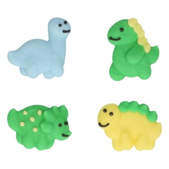 Dinosaurus Suiker Decoratie (12 stuks) 