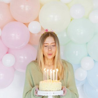 Ballonnen pakket - Pastel kleuren - 3 meter 