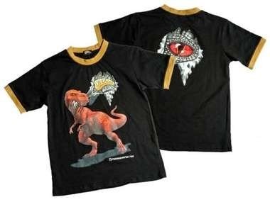 Dinogear - 3D - T-rex shirt (zwart)