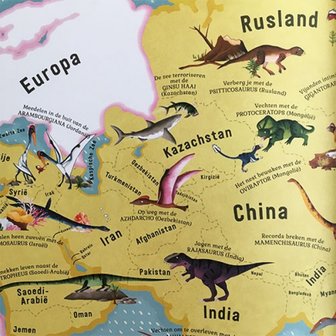 Boek: De Grote Atlas van Dinosaurussen