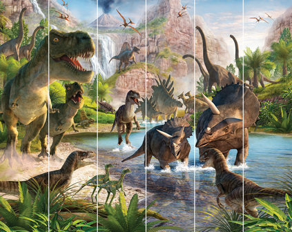 Walltastic &ndash; Dinosaurus Posterbehang