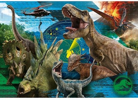 104 stukjes Jurassic World puzzel 