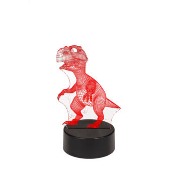 LED Nachtlamp 3D Dinosaurus -T-rex