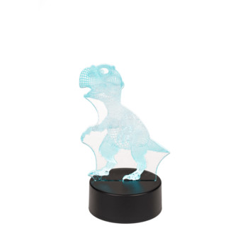 LED Nachtlamp 3D Dinosaurus -T-rex