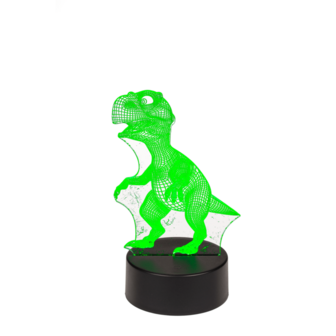 LED Nachtlamp 3D Dinosaurus -T-rex