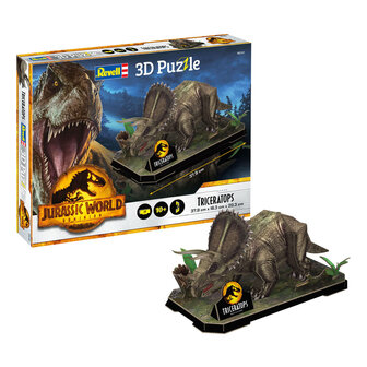 3D Puzzel - Bouwpakket - Jurassic World - Triceratops