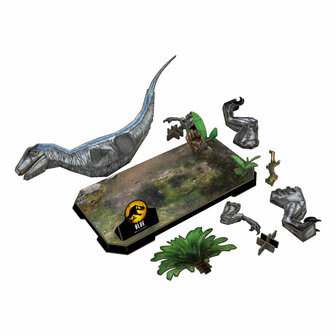 3D Puzzel - Bouwpakket - Jurassic World - Raptor Blue