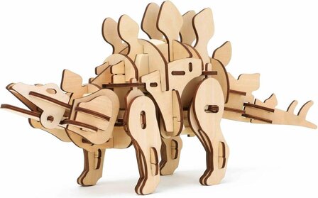 Modelbouw - Hout - Stegosaurus - Robotime