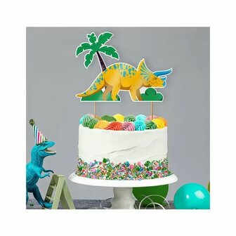 Taartdecoratie dino