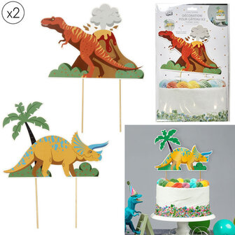 Taartdecoratie dino