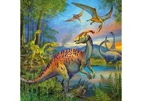 49 stukjes (3x) Dinosaurus Ravensburger Puzzel