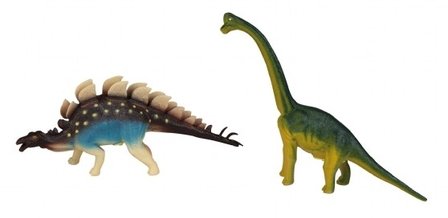 Stegosaurus en Brontosaurus