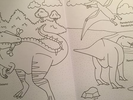 dino coloring