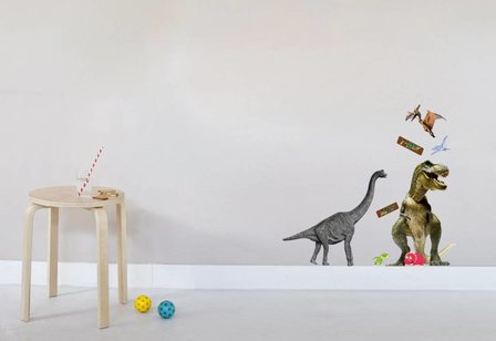 Dinosaurus Muurstickers Walldeco XXL