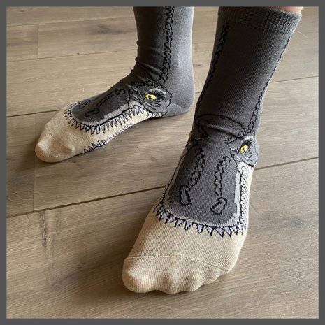 Grijze sokken