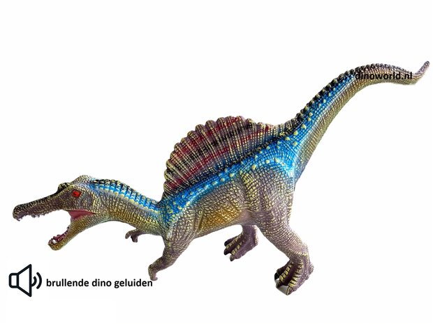 Spinosaurus met geluid