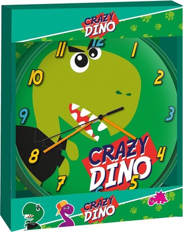 Klok crazy dino