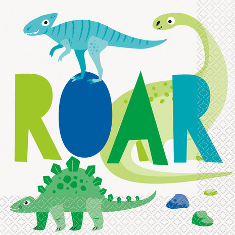 Dino Feest servetten