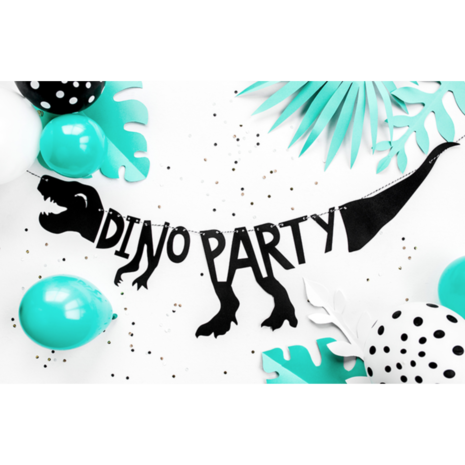 Letter banner dinoparty