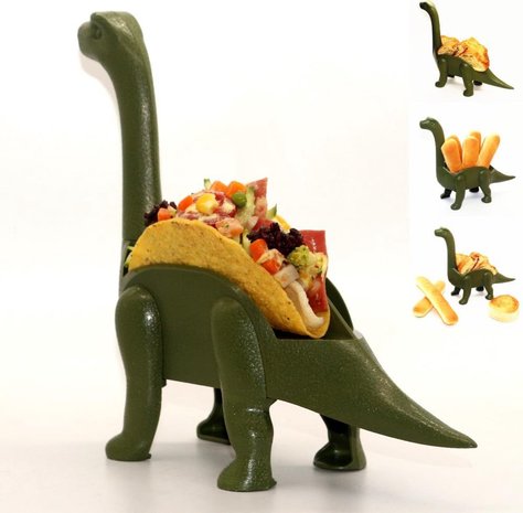 Brontosaurus taco houder