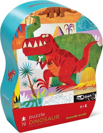 72 stukjes T-rex puzzel - Crocodile Creek