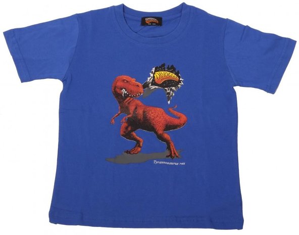 Dinogear - 3D - T-rex shirt (blauw)