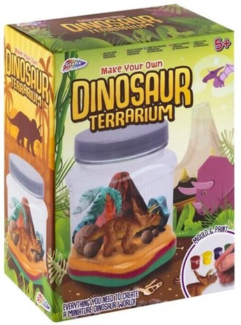 Maak je eigen Dino Terrarium 