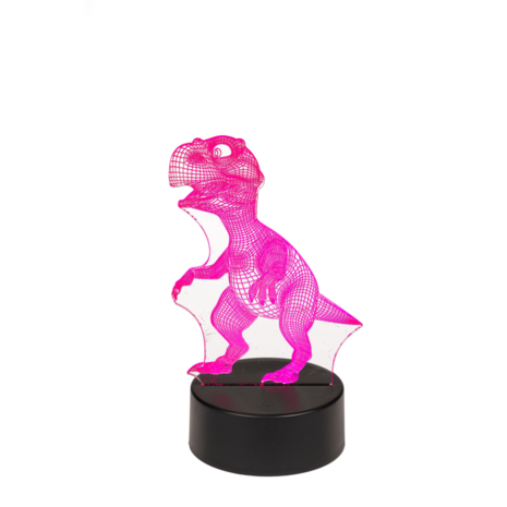 LED Nachtlamp 3D Dinosaurus -T-rex