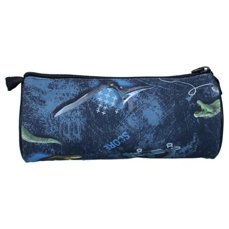 Etui Skooter Dinogames- navy