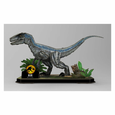 3D Puzzel - Bouwpakket - Jurassic World - Raptor Blue