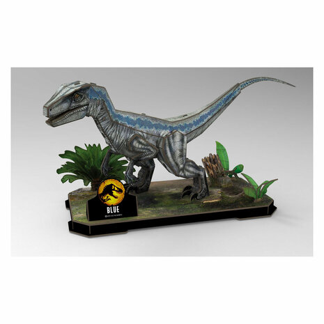 3D Puzzel - Bouwpakket - Jurassic World - Raptor Blue