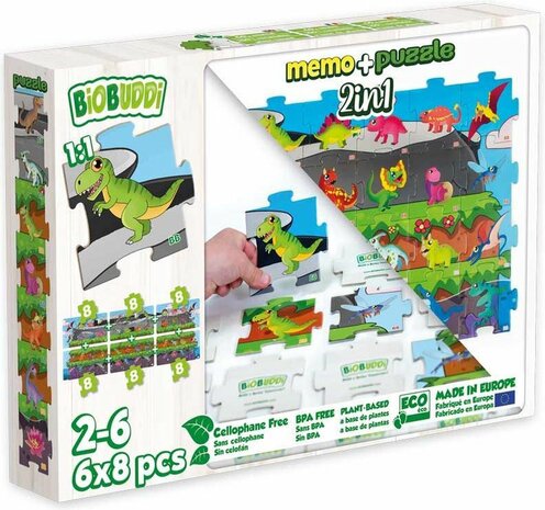 BiOBUDDi: Memo & Puzzel (2in1)