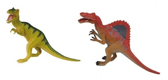 T-rex en Spinosaurus